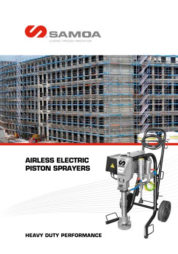 Electric-piston-airless