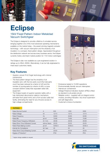 Eclipse Data Sheet