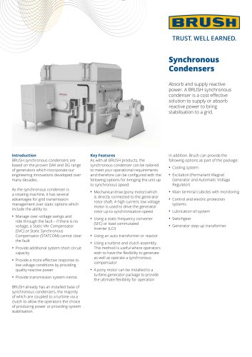 Synchronous Condensers