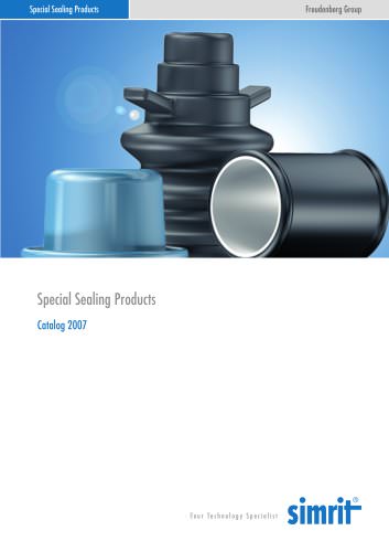 Catalogue 2007 Special Sealing Products