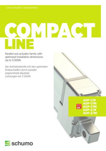 COMPACT-LINE Actuators