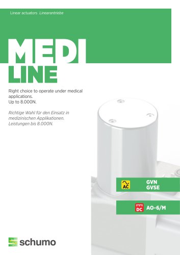 MEDI-LINE Actuators