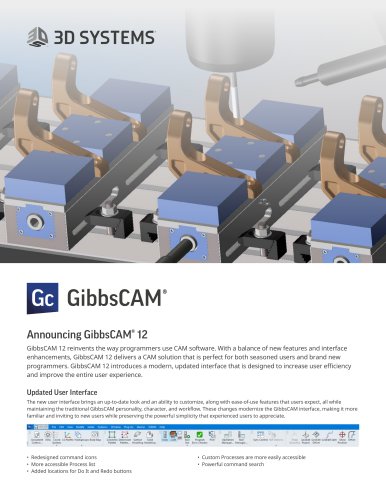 GibbsCAM® 12