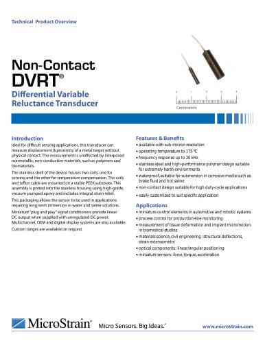 non-contact displacement sensor