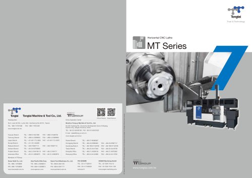 CNC LATHE / 3-AXIS/MT Series