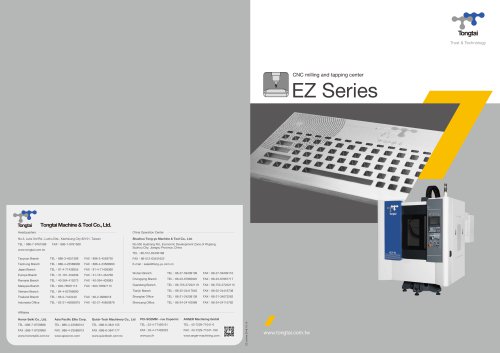 CNC TAPPING MACHINE / VERTICAL / HIGH-SPEED