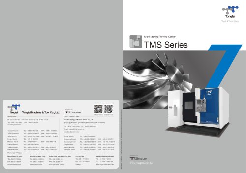 CNC TURNING CENTER / 5-AXIS /TMS Series