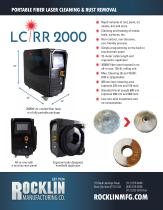 LCRR 2000 Brochure - Laser Cleaning & Rust Removal