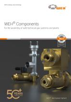 WEH® Components for the assembly of safe technical gas systems and palnts