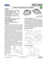 150MHz, 200V/µs, 2A Power Amplifier