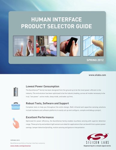 Human Interface Solutions Guide