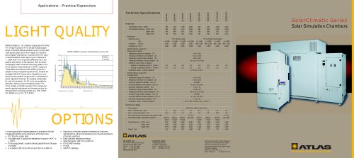 SolarClimatic Series Brochure