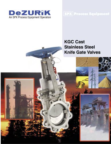 KGC Knife Gate Valves