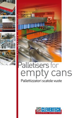 PALLETIZERS FOR EMPTY CANS