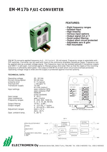 EM-M17Bf/HZ converter