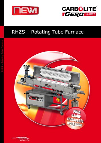 RHZS - Rotating Tube Furnace