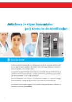 Autoclaves de vapor horizontales para Centrales de Esterilización - 2