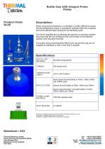 Bottle Cap Gland for Temperature Probe GL45