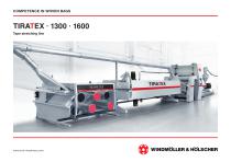 TIRATEX · 1300 · 1600 Tape stretching line