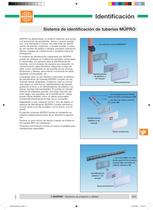 Sistema de identificación de tuberías - 1