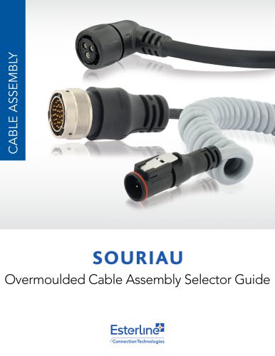 Overmoulded Cable Assembly Selector guide