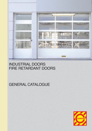 INDUSTRIAL DOORS - FIRE RETARDANT DOORS - GENERAL CATALOGUE