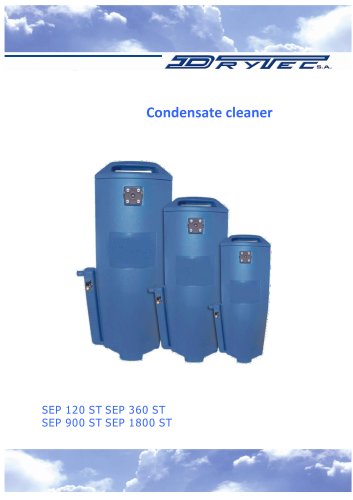 Condensate cleaner