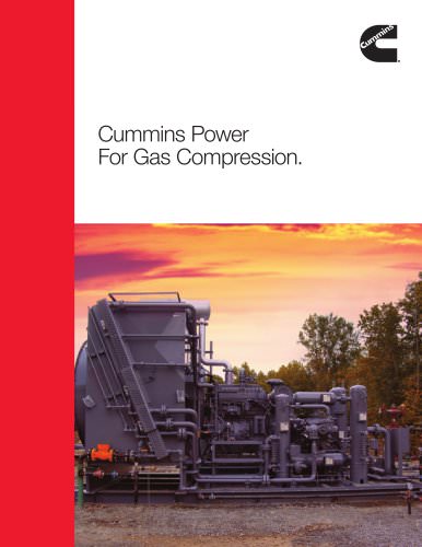 Cummins Power For Gas Compression Brochure