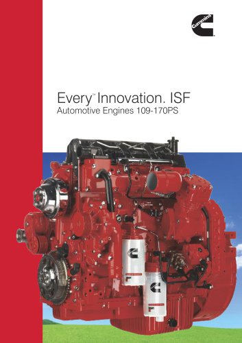 Every™ Innovation. ISF Automotive-Engines 109-170PS