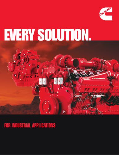 Every Solution - Industrial Engines Brochure