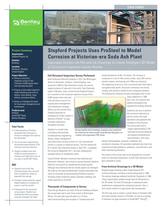 Stopford Projects Uses ProSteel to Model Corrosion at Victorian-era Soda Ash Plant