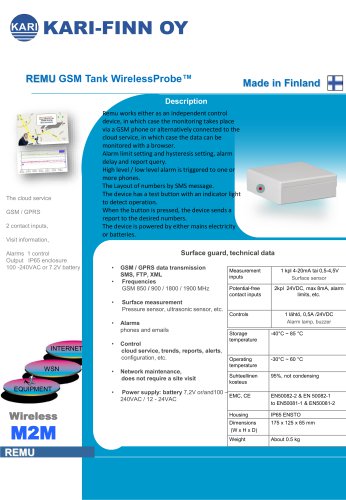 REMU GSM Tank WirelessProbe™