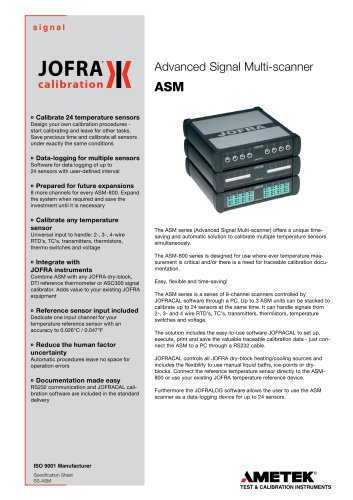 ASM Series - Signal Multi-scanner