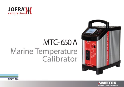 MTC 650A - Dry-block