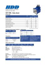 HDT 09N - Data sheet