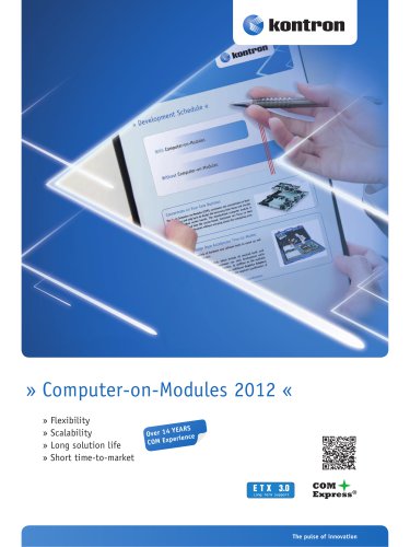 Kontron Embedded Modules Overview 2012