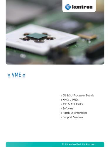 VME Product Catalog 2010/2011