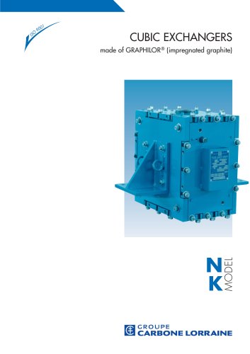 Cubic heat exchangers NK