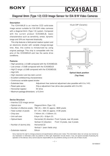 ICX418ALB