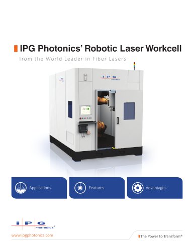 Robotic Laser Workcell Brochure