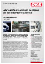 Lubricantes especiales OKS Ejemplos de aplicación para instalaciones de energía eólica - 6
