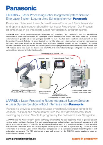 Robot & Welding System Solutions - LAPRISS