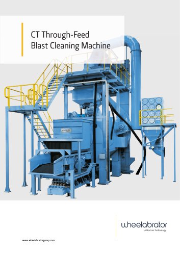 CT Through-Feed Blast Cleaning Machine