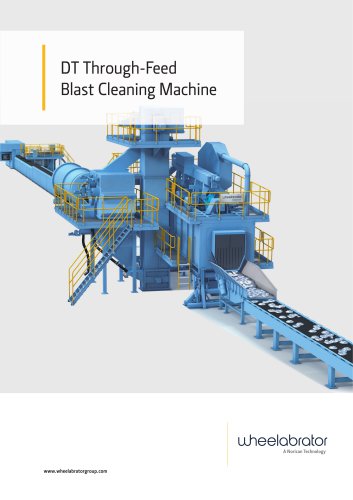 DT Through-Feed Blast Cleaning Machine