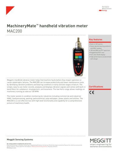 handheld vibration meters