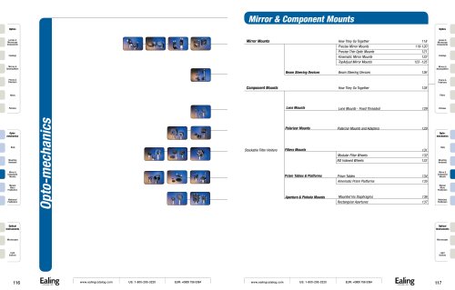 Mirror and Component Mounts