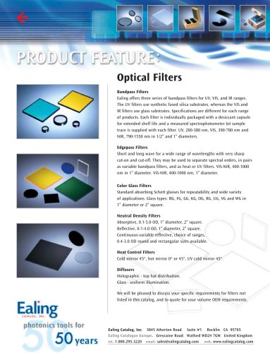 Optical Filters