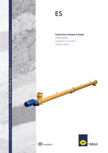 Cement Screw Conveyors &Feeders ES Brochure