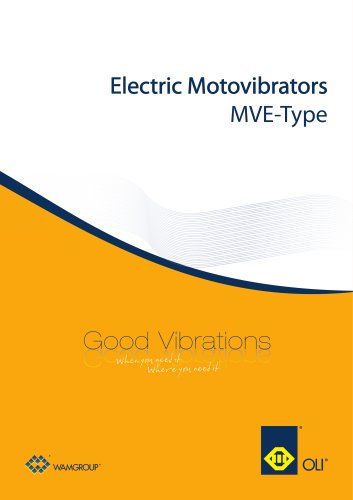 Electric Motovibrators MVE Brochure