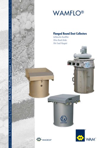 Flanged Round Dust Collectors WAMFLO Brochure